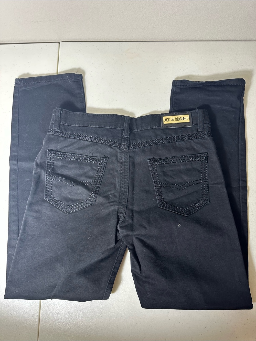 Slim Straight Black Women's Pants — Classic Everyday Essential - Picture 6 of 9